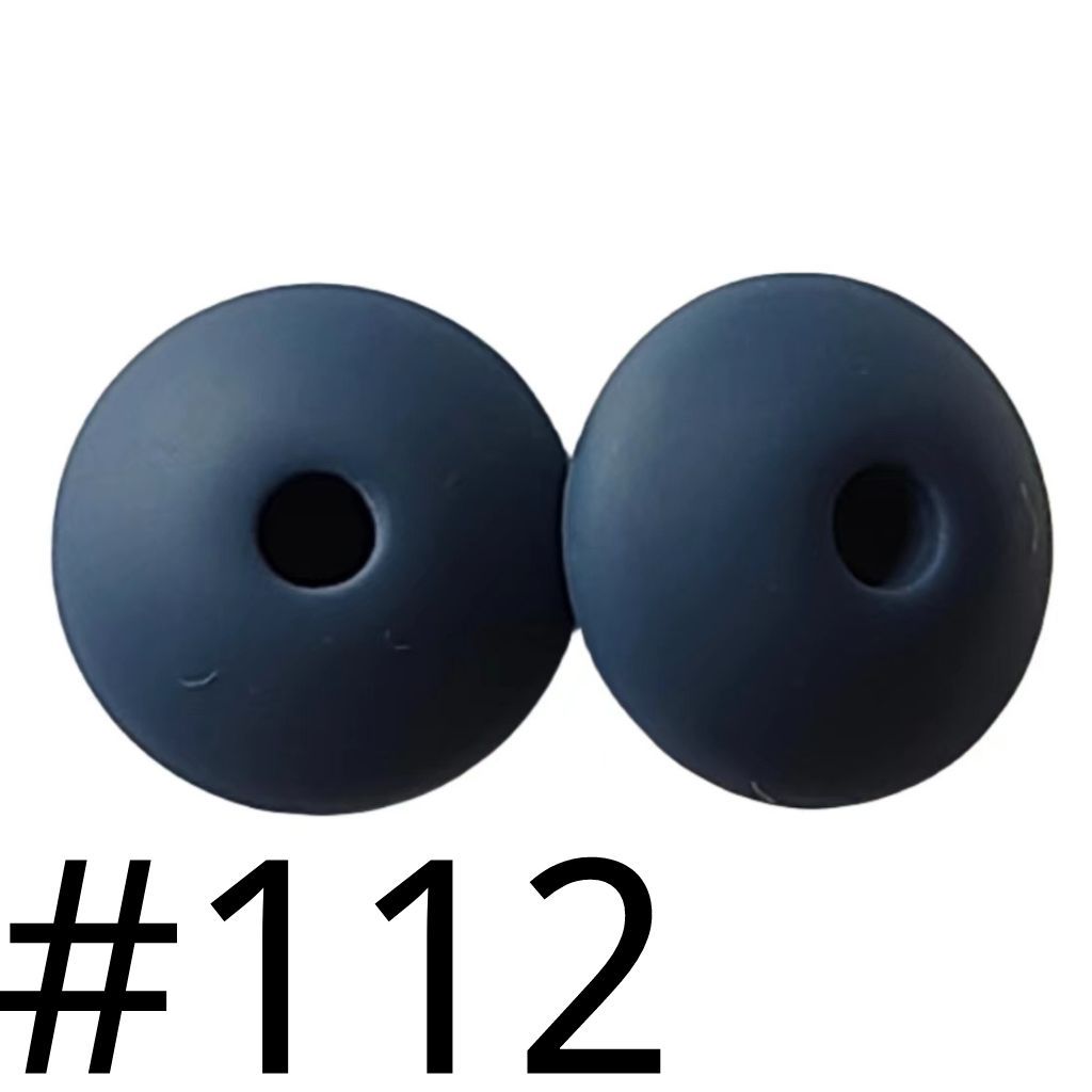 Silicone Lentil Beads Spacers 12mm(All 3 Parts ,Part 3.) Including Random Mix