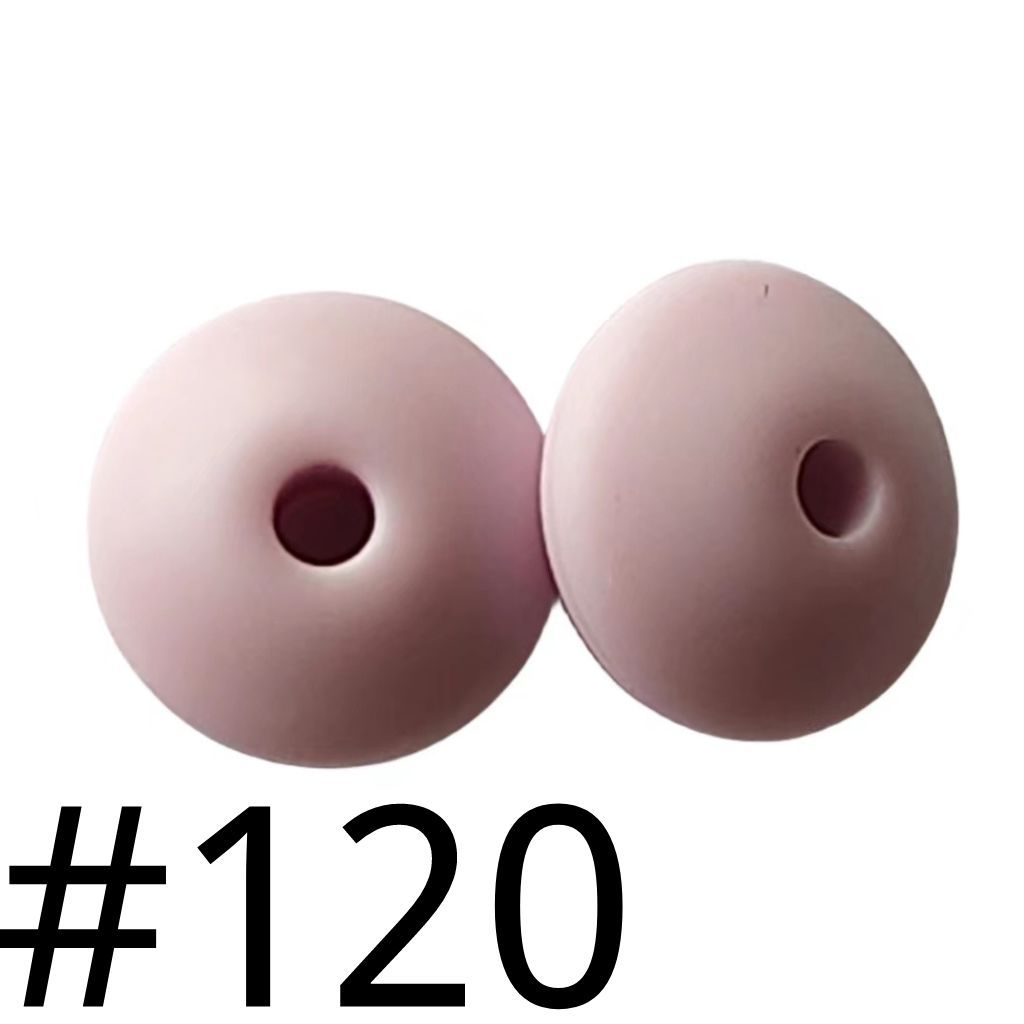 Silicone Lentil Beads Spacers 12mm(All 3 Parts ,Part 3.) Including Random Mix