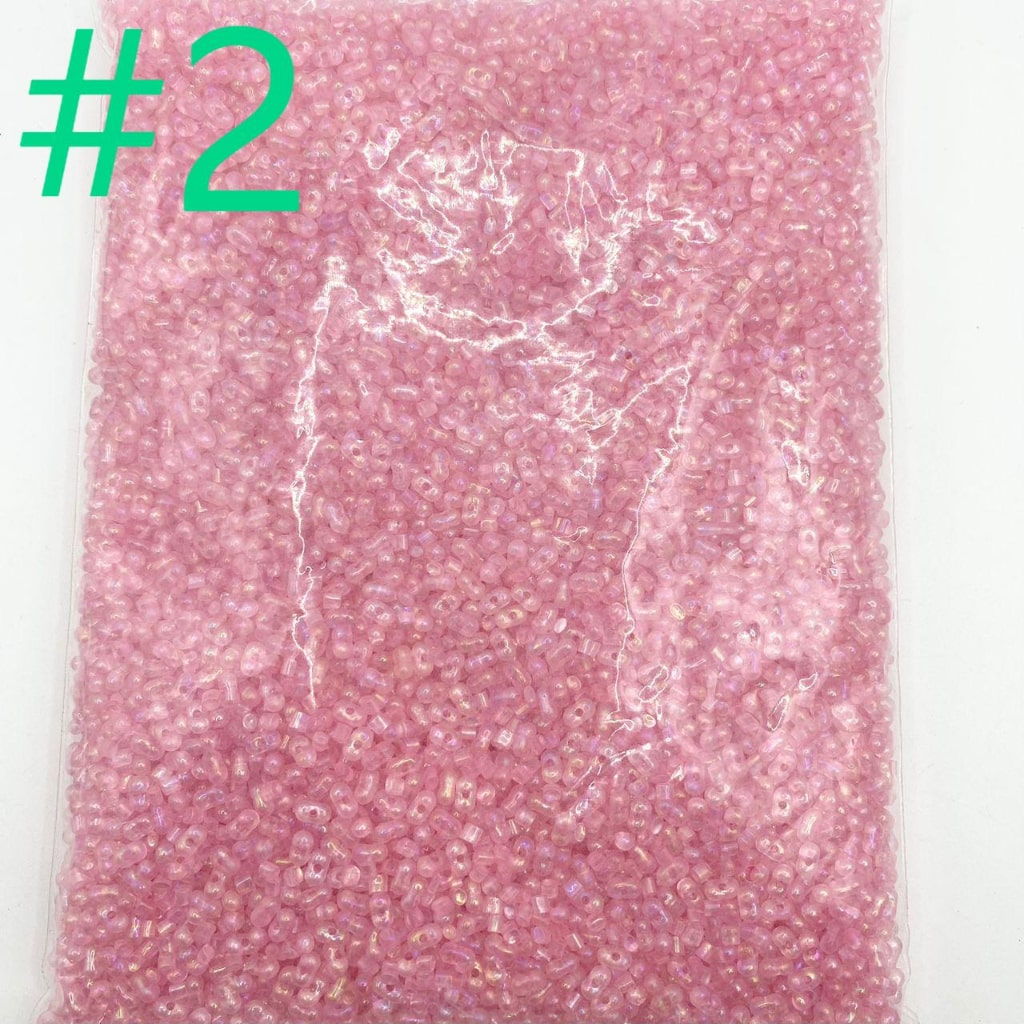 Solid Color Peanut Acrylic Beads (Can't fit the pens) ,4mm by 8mm ,All Colors