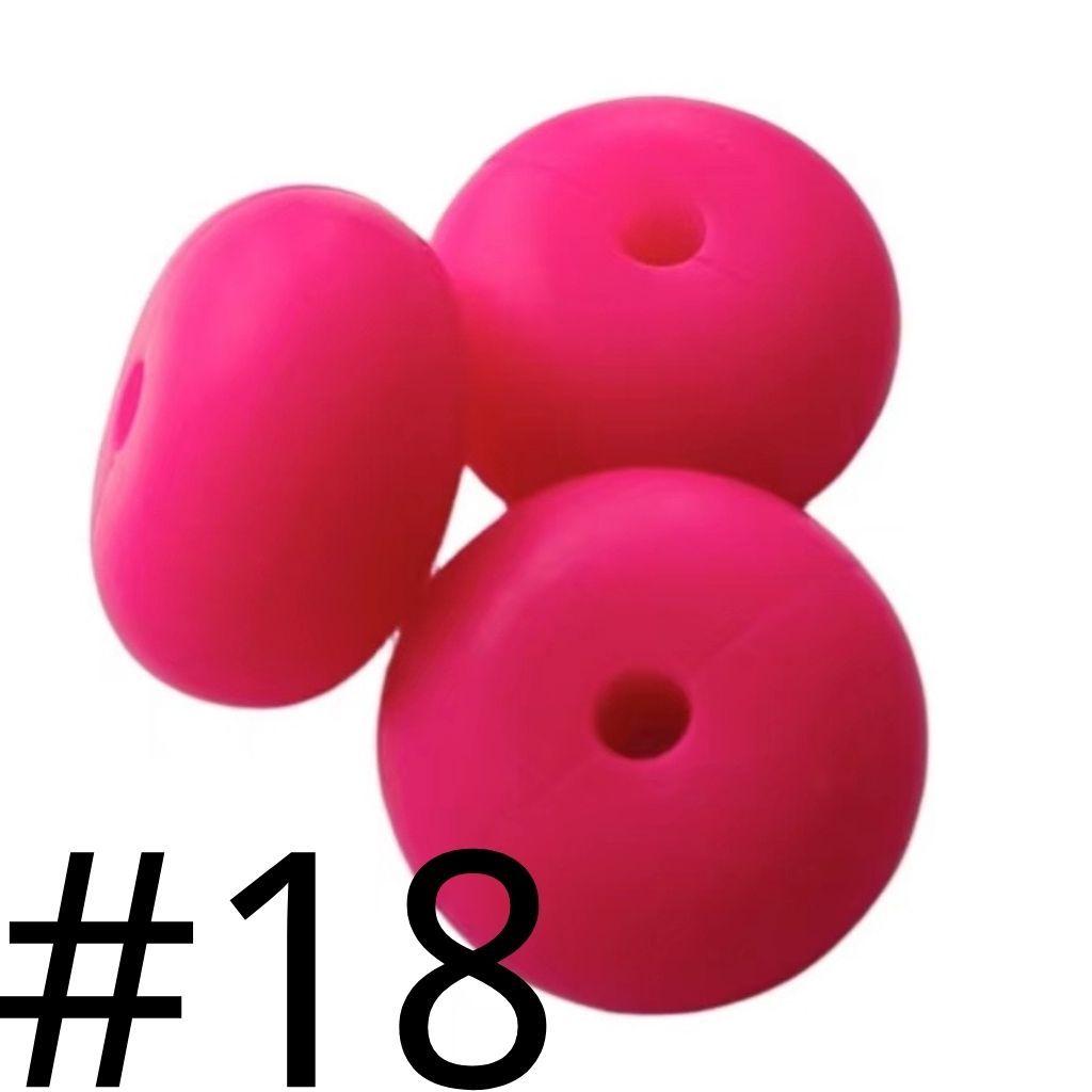 Silicone Wheel Beads 14mm ALL DESIGNS (All 3 Parts ,Part 1.)