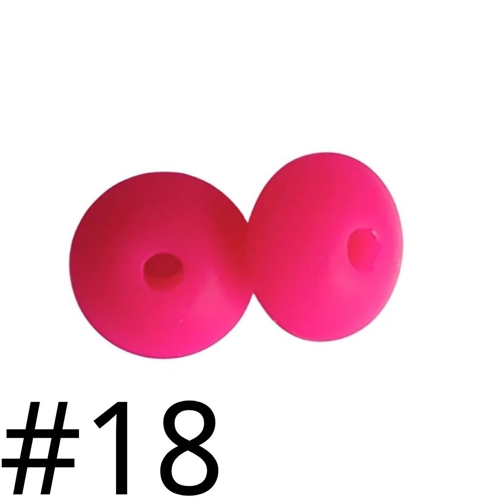 Silicone Lentil Beads Spacers 12mm(All 3 Parts ,Part 1.)