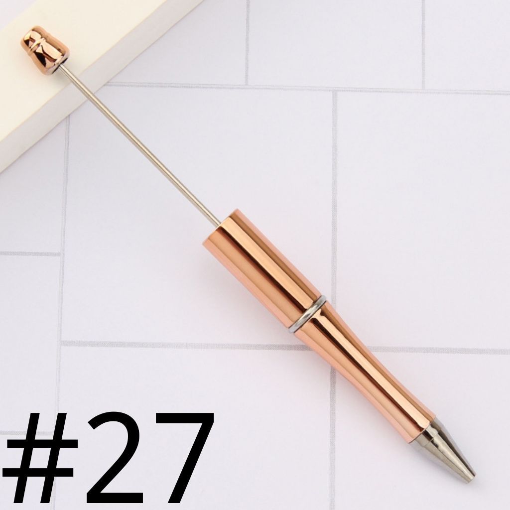 Metallic Beadable Pens ALL DESIGNS