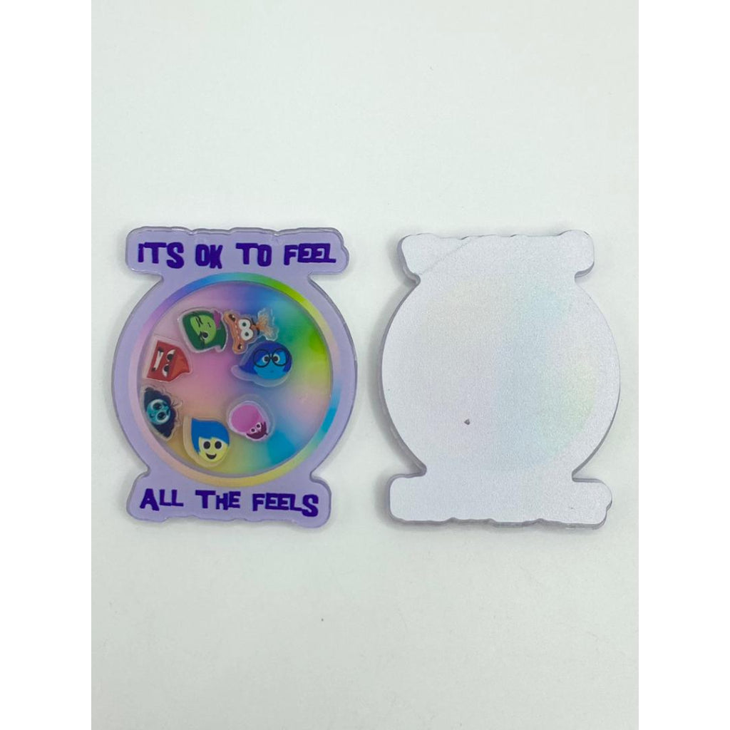 Ang Secret Service Acrylic Shakers Charms, 46mm by 55mm