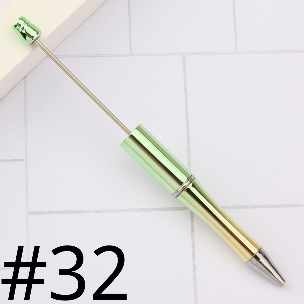 Metallic Beadable Pens ALL DESIGNS