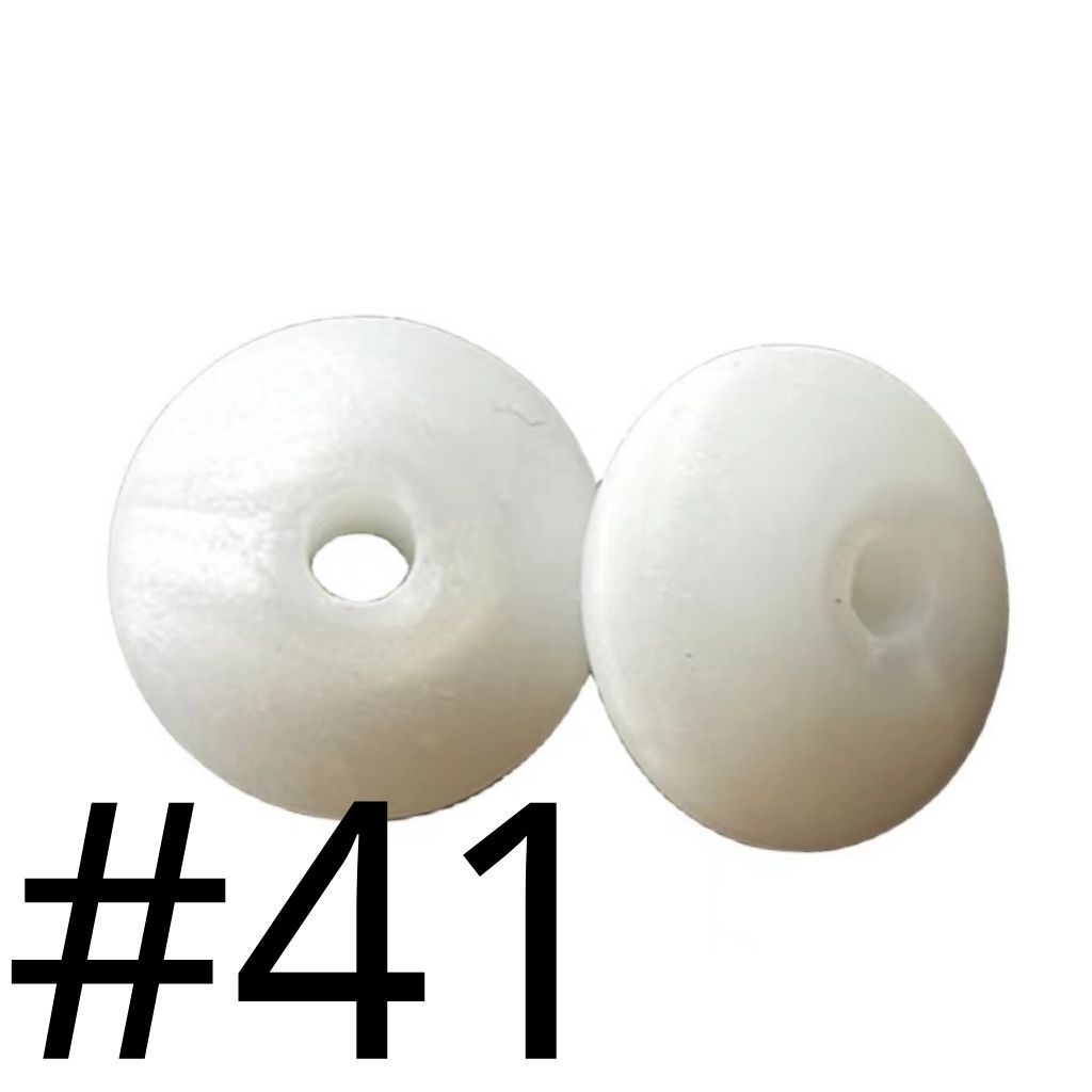 Silicone Lentil Beads Spacers 12mm(All 3 Parts ,Part 2.)