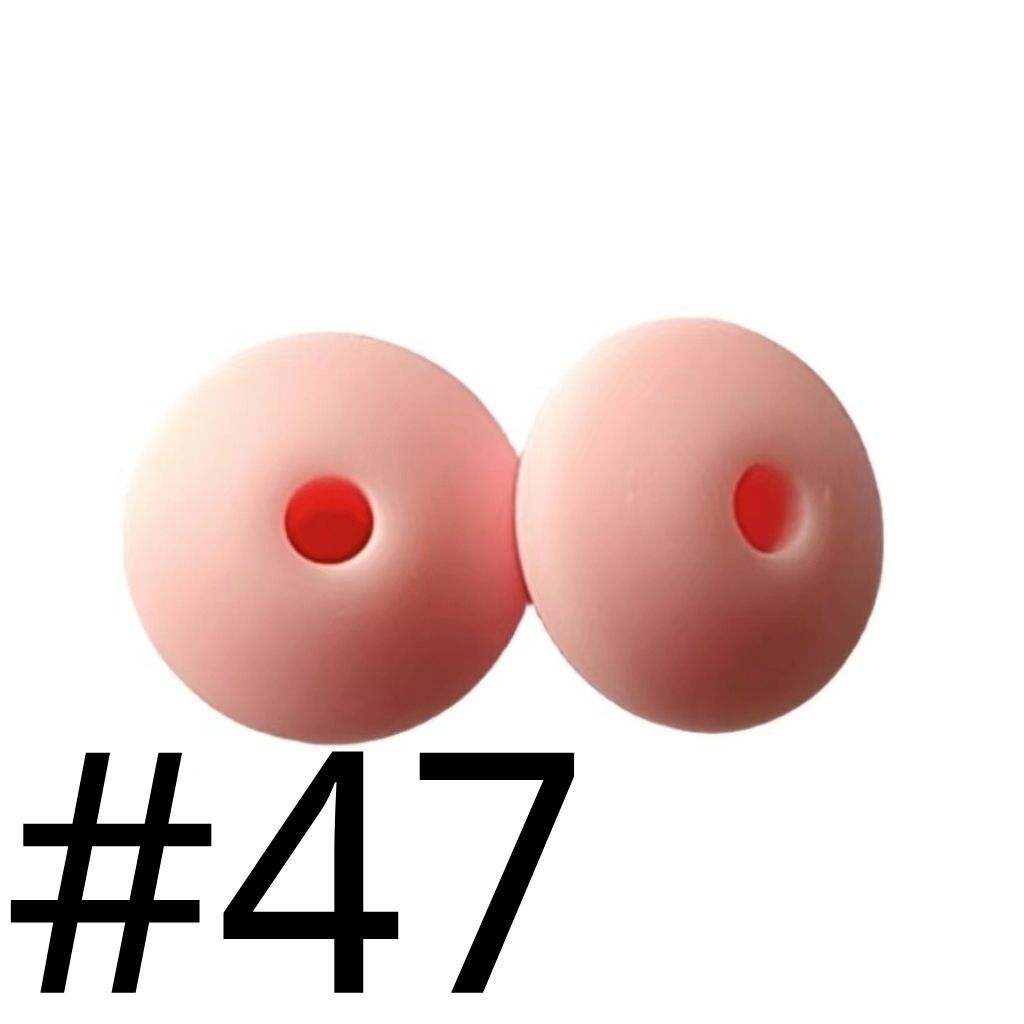 Silicone Lentil Beads Spacers 12mm(All 3 Parts ,Part 2.)