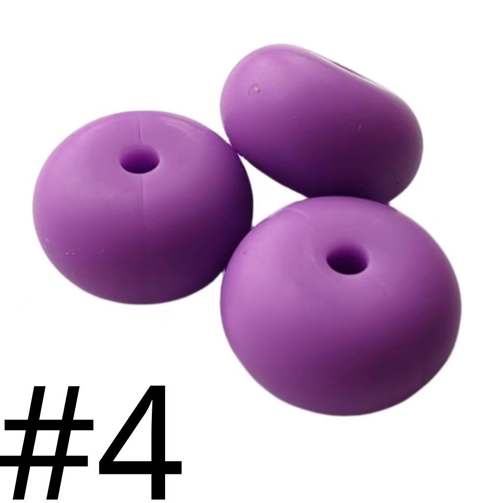 Silicone Wheel Beads 14mm ALL DESIGNS (All 3 Parts ,Part 1.)