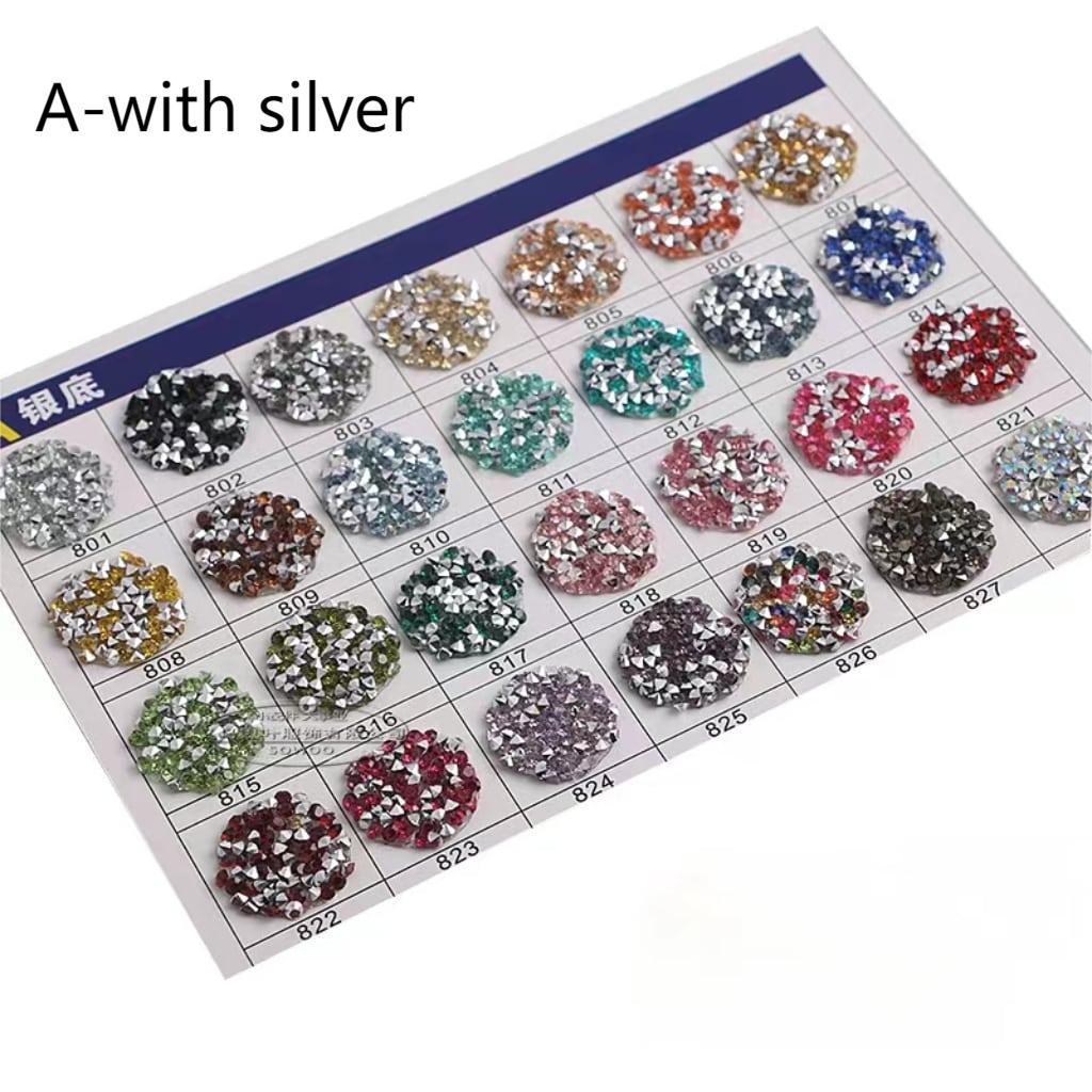 Rhinestone Wraps Para sa DIY Item, Self Adhesive Rhinestone Strip Roll, Not Cut,240mm*400mm,WY