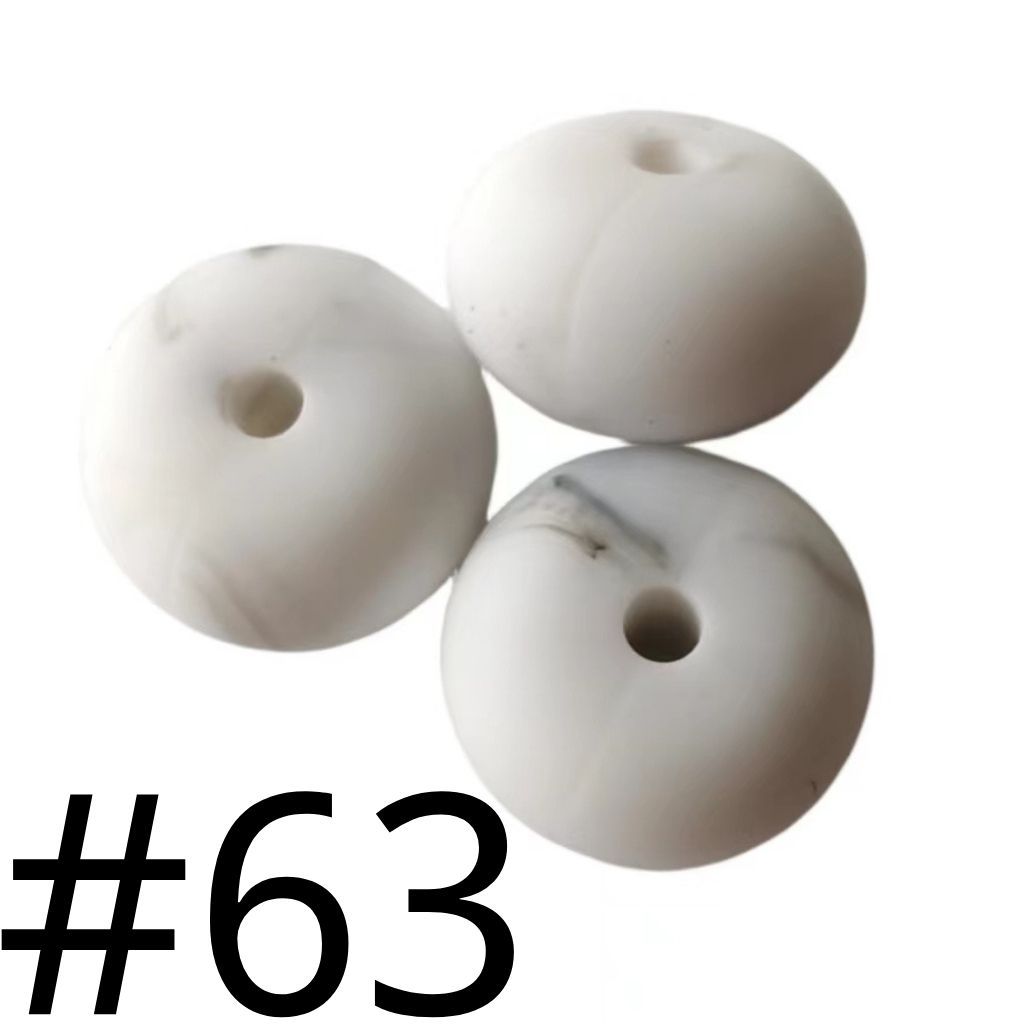 Silicone Wheel Beads 14mm ALL DESIGNS (All 3 Parts ,Part 2.)