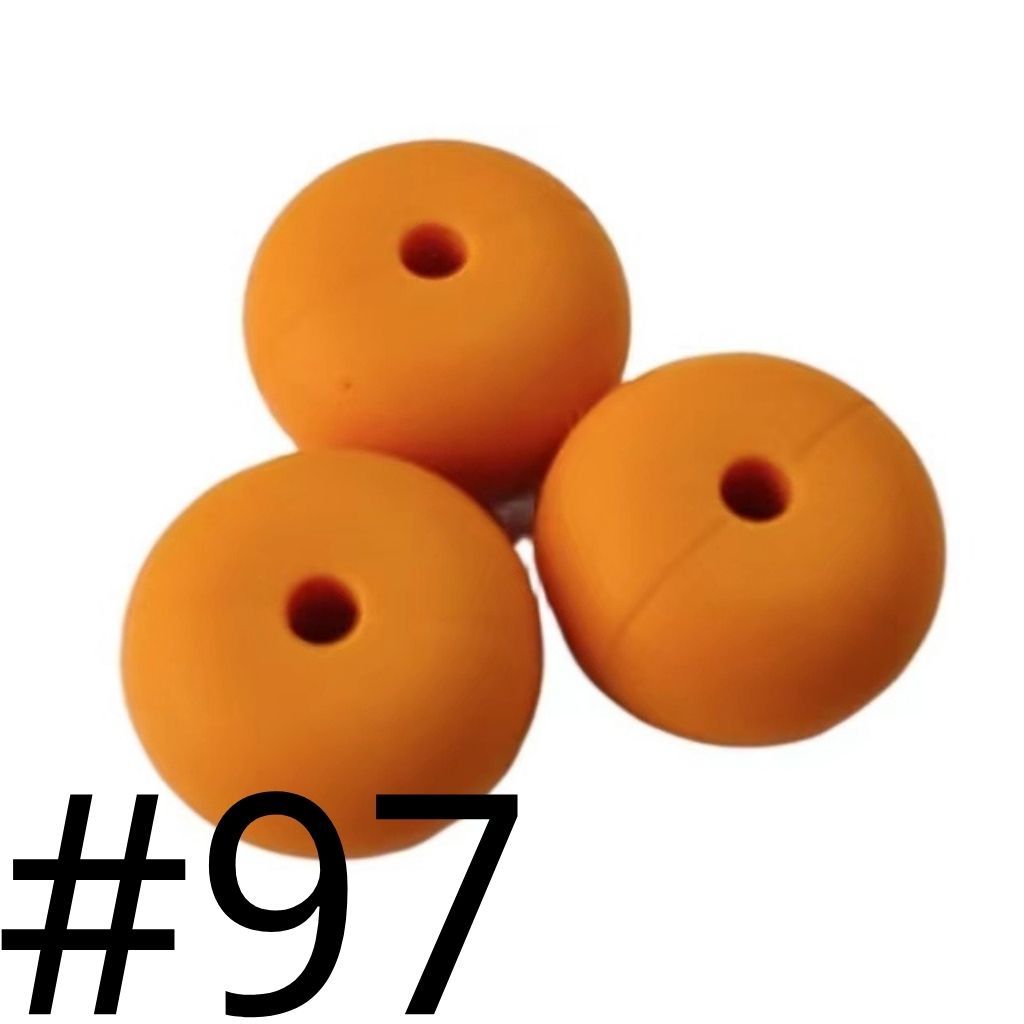 Silicone Wheel Beads 14mm ALL DESIGNS (All 3 Parts ,Part 2.)