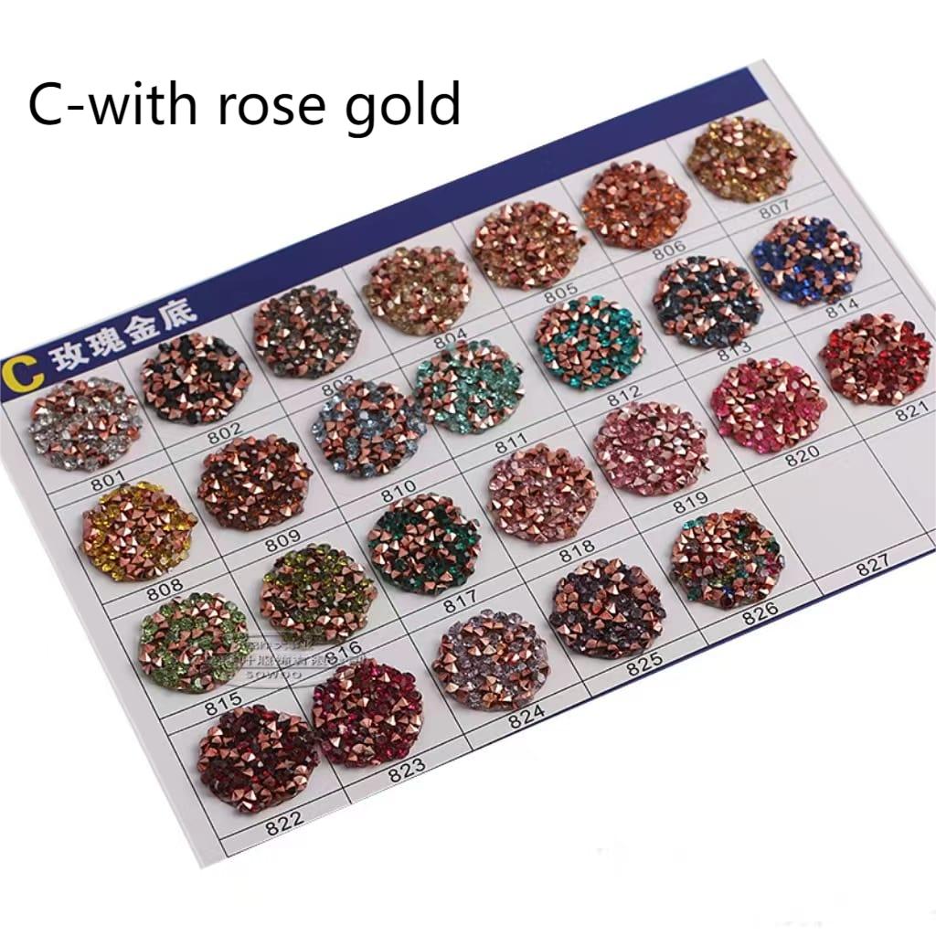 Rhinestone Wraps Para sa DIY Item, Self Adhesive Rhinestone Strip Roll, Not Cut,240mm*400mm,WY