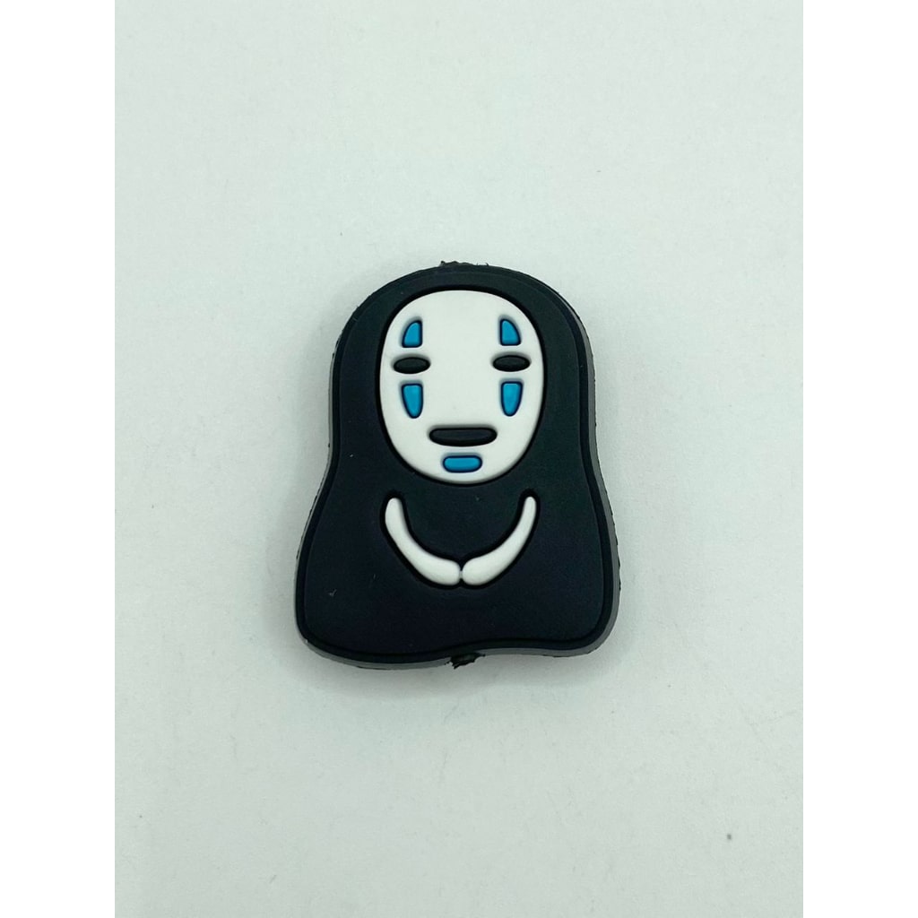 Anime Cartoon Man Without a Face Silicone Focal Beads