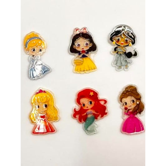 Disney Princess Acrylic Charms ,XY