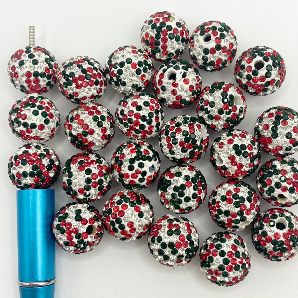 Christimas Theme Clay Beads ,16mm & 20mm,ZY