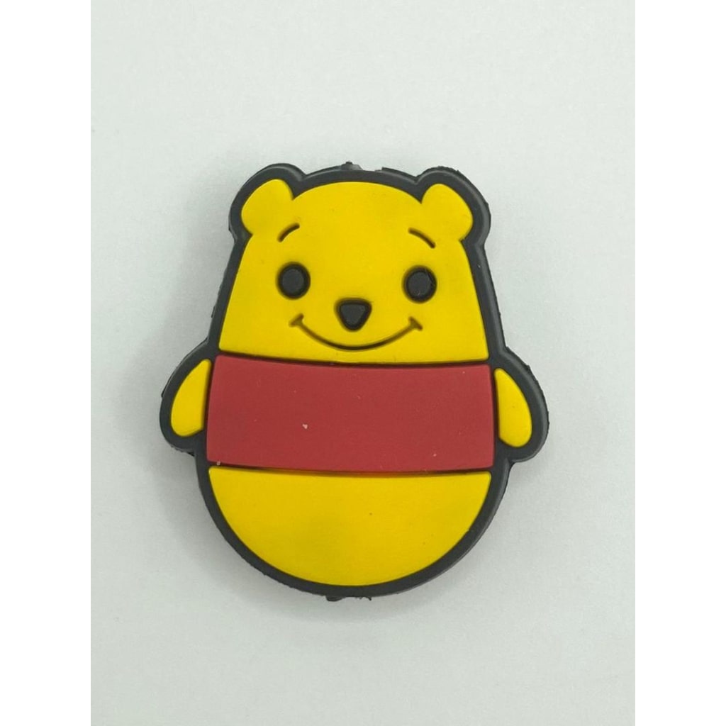 Cartoon Character na Winnie the Pooh Silicone Focal Beads