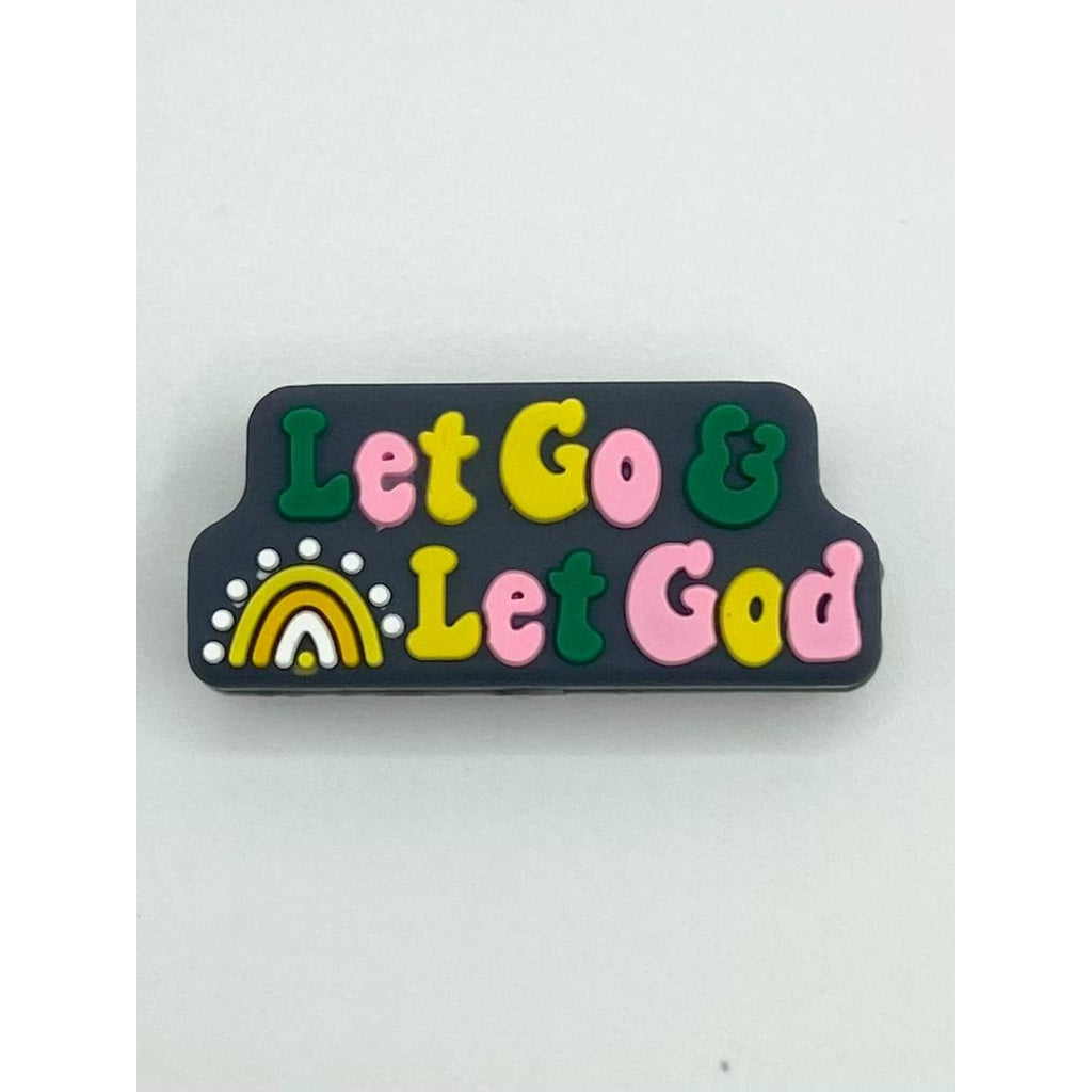 Let Go Let God Silicone Focal Beads