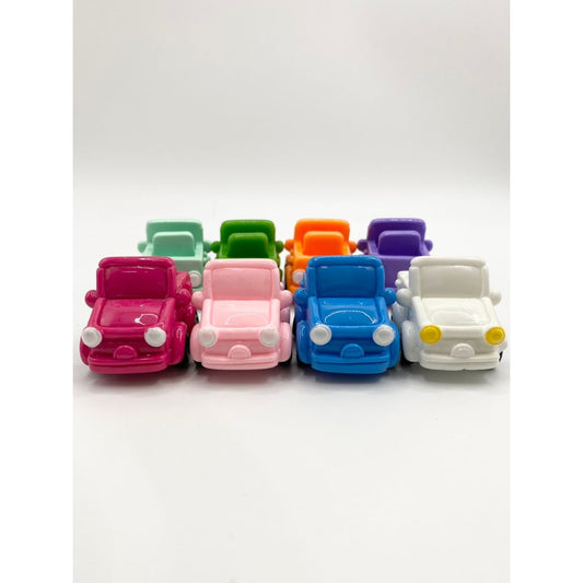 Jeep Car Acrylic Beads with Holes ,24mm by 44mm ,Random Mix