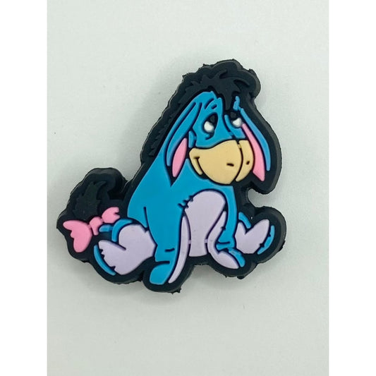 Cartoon Character Cute Donkey Eeyore Silicone Focal Beads