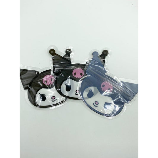 Kuromi Cartoon Shaped Packaging Ziplock Bag, Gift Bags ,XX