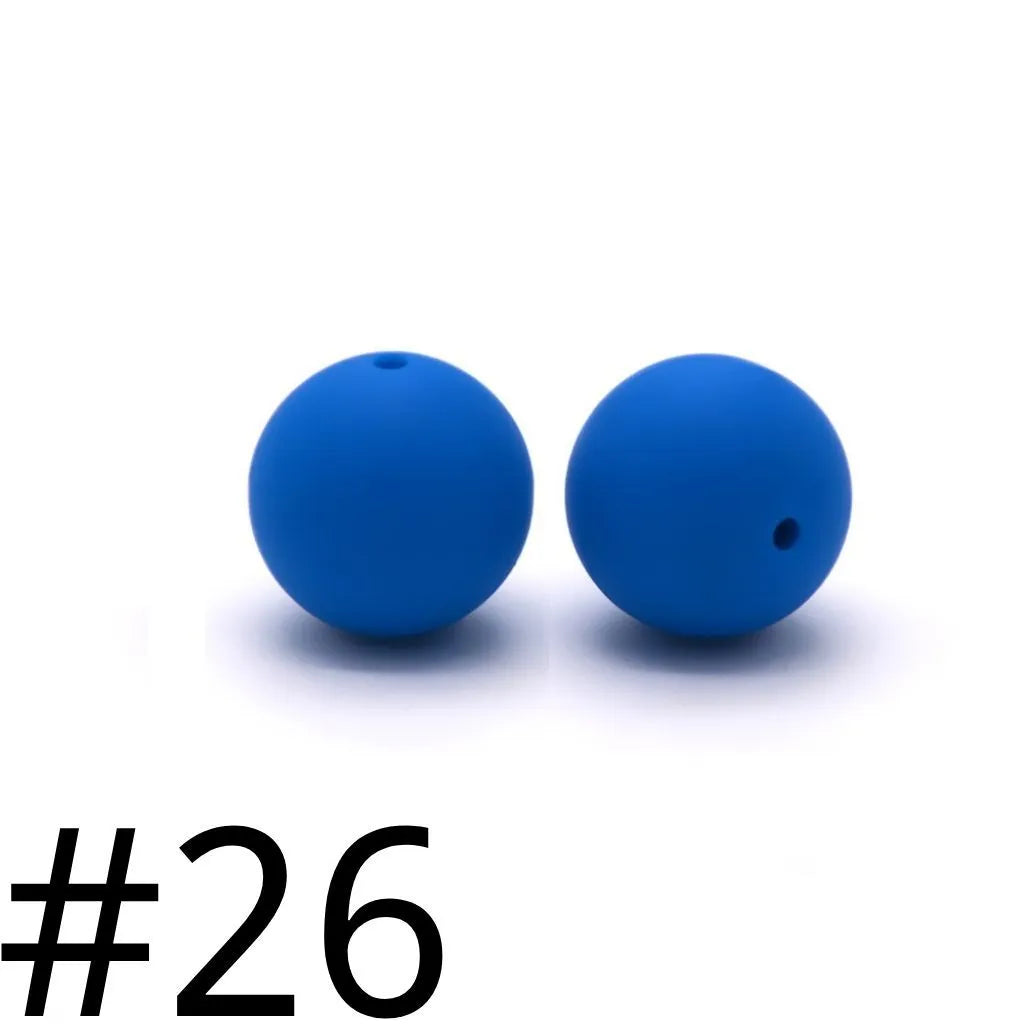 A-Silicone Solid Beads,15mm,Lahat ng Disenyo