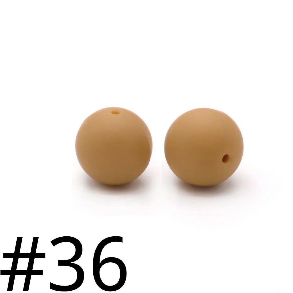 A-Silicone Solid Beads,15mm,Lahat ng Disenyo