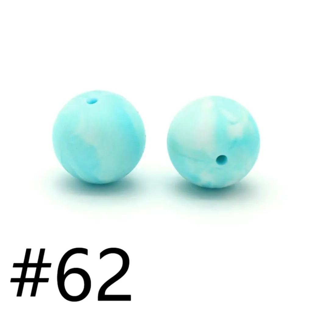 A-Silicone Solid Beads,15mm,Lahat ng Disenyo