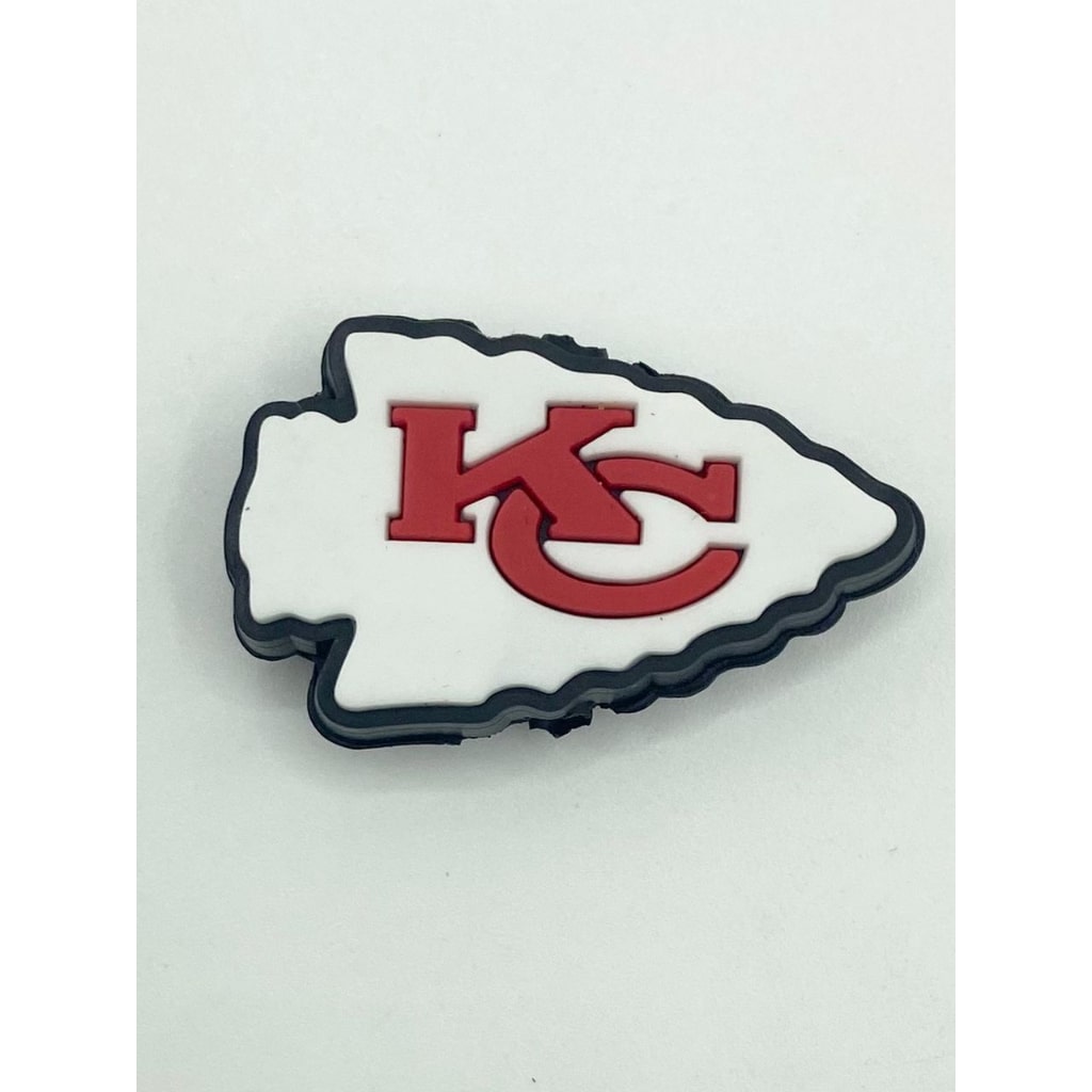 Football KC Silicone Focal Beads