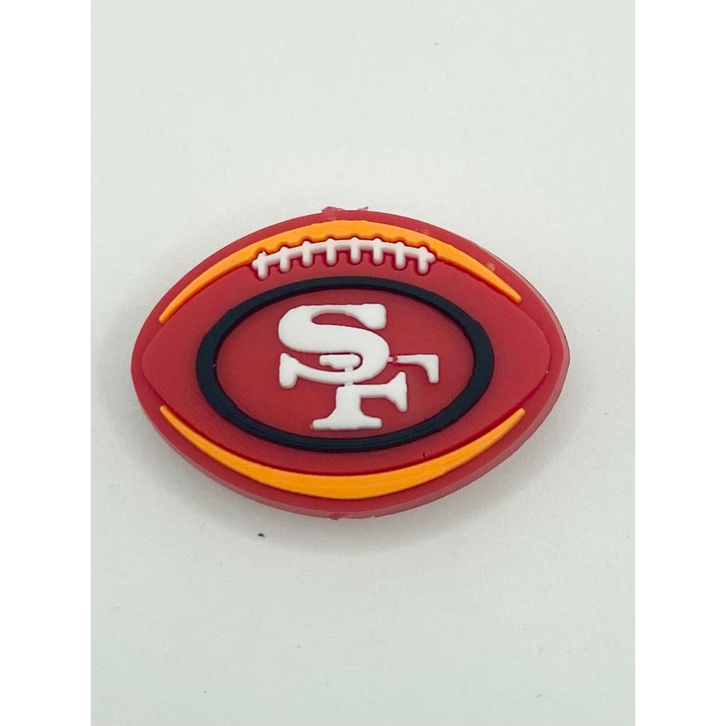 San francisco at SF Football Silicone Focal Beads