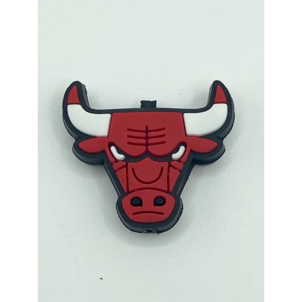 Red Bull Football Silicone Focal Beads