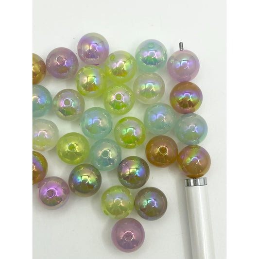 Extra Glossy Acrylic Beads,16mm,MT