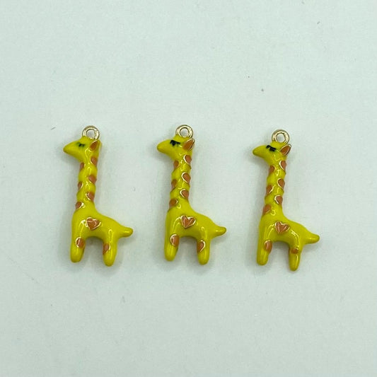 Cute Giraffe Metal & Alloy Pendants,10mm by 23mm,HZ