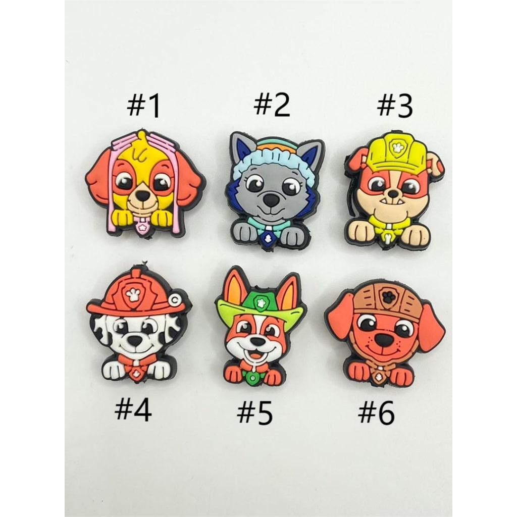 PAW Patrol Silicone Focal Beads,Random Mix