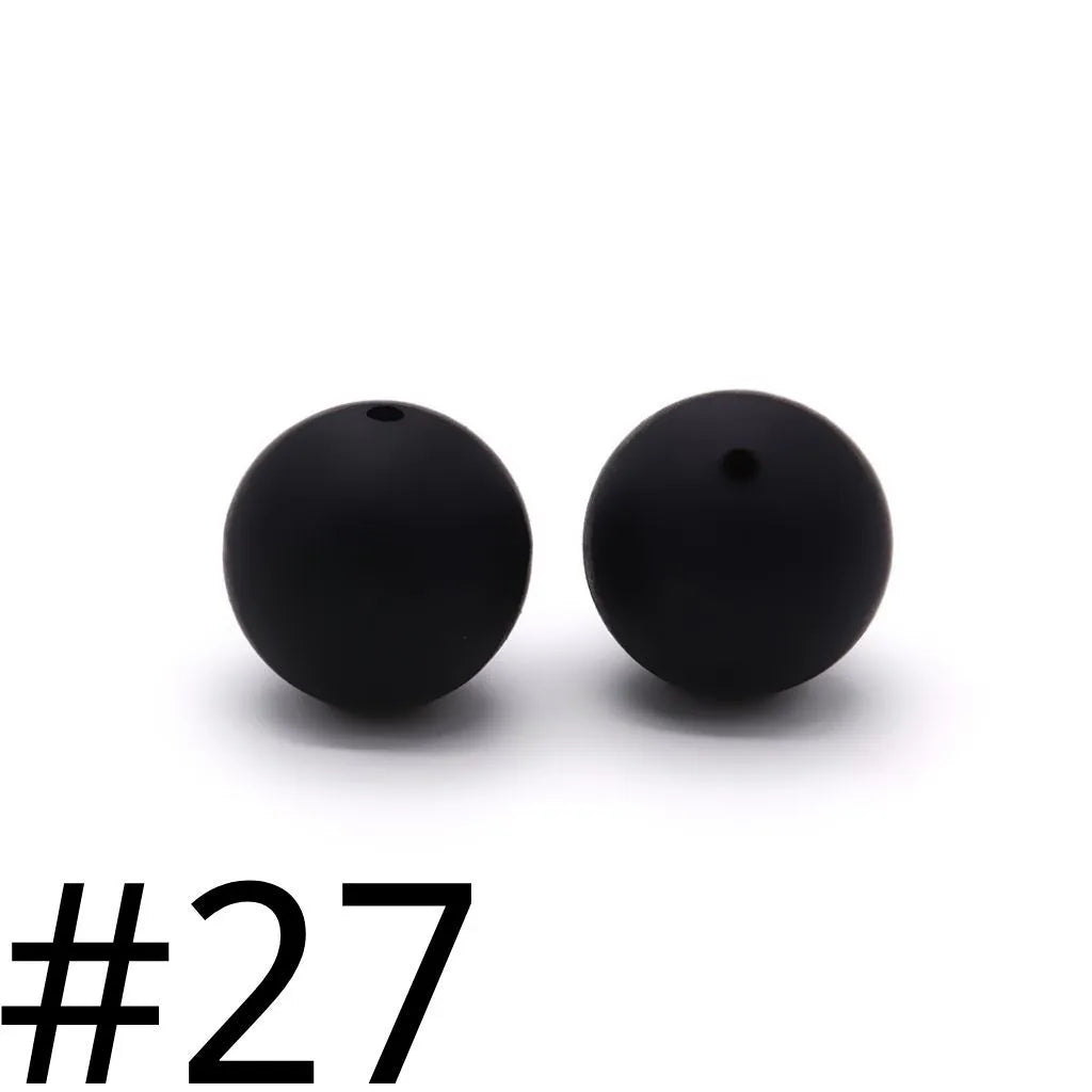 A-Silicone Solid Beads,15mm,Lahat ng Disenyo