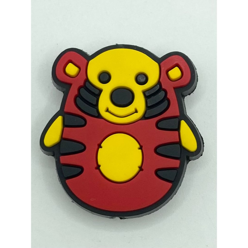 Cartoon Tigger Silicone Focal Beads