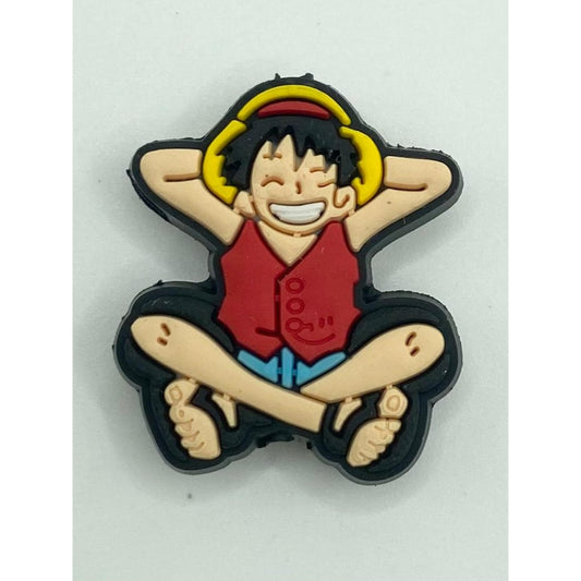 Anime Luffy One Piece Silicone Focal Beads