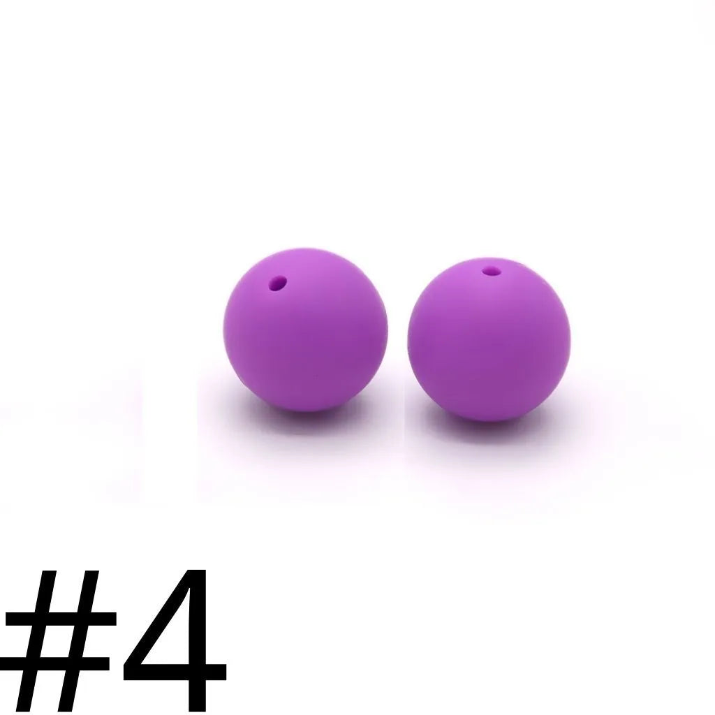 A-Silicone Solid Beads,15mm,Lahat ng Disenyo