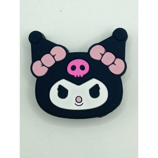 Kuromi Big Head Silicone Focal Beads