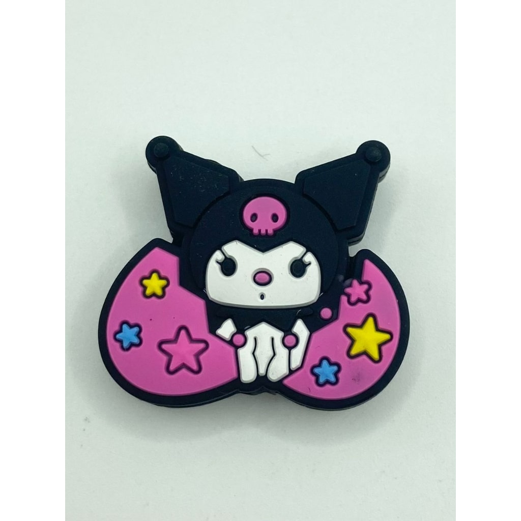 Kuromi With Broken Eggshell Silicone Focal Beads