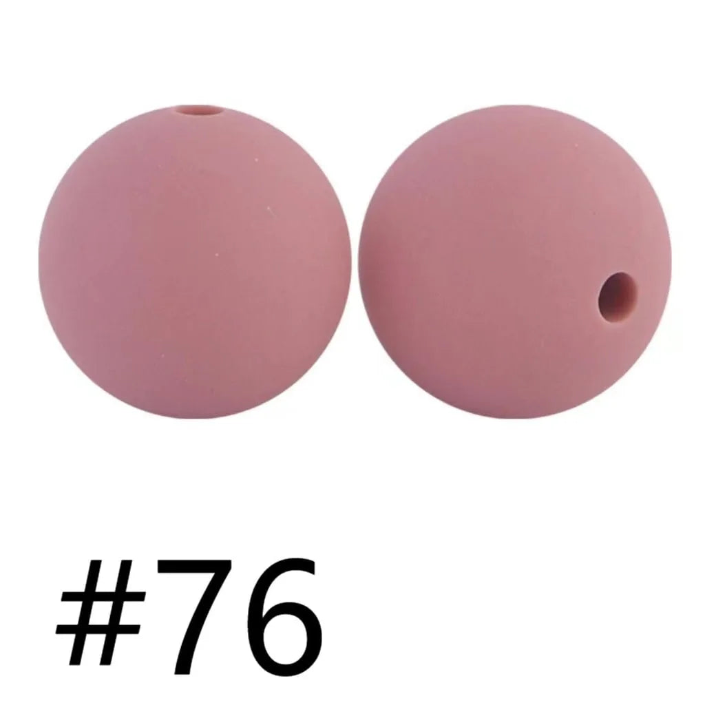A-Silicone Solid Beads,15mm,Lahat ng Disenyo