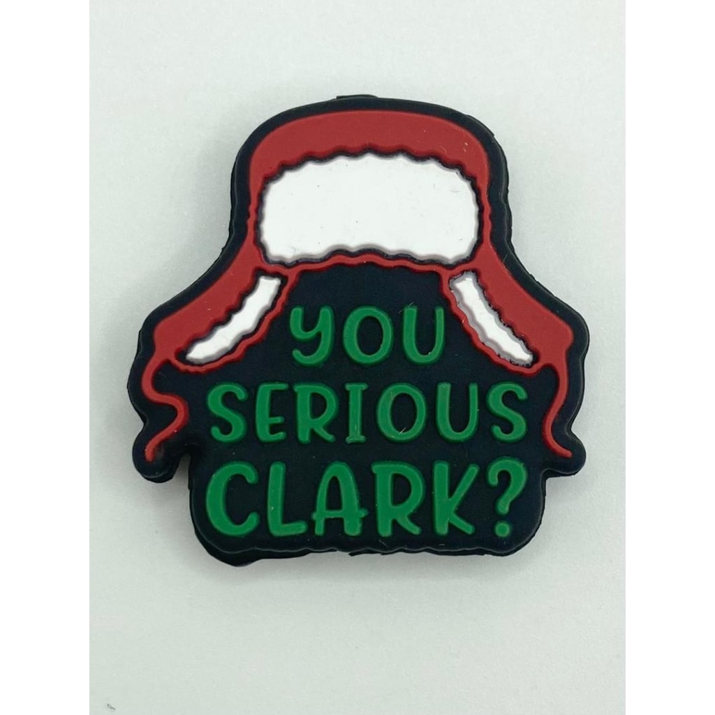 You Seriou Clark Hat Christmas Silicone Focal Beads