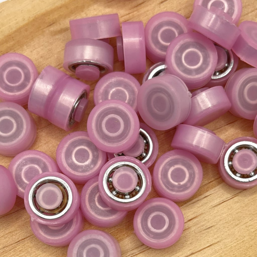 Pink&amp;Grey Bearings Spinner, 12mm*6.5mm