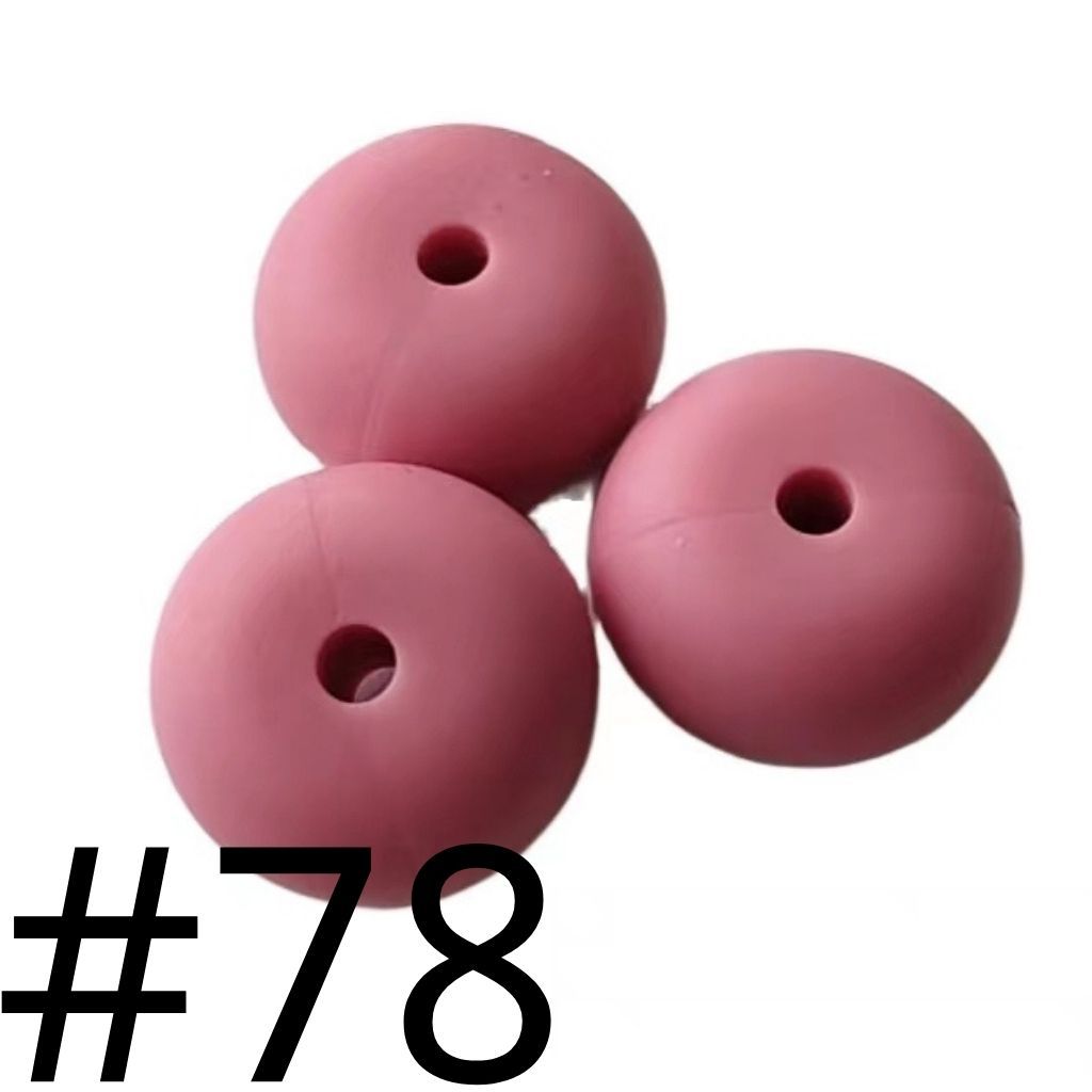 Silicone Wheel Beads 14mm ALL DESIGNS (All 3 Parts ,Part 2.)