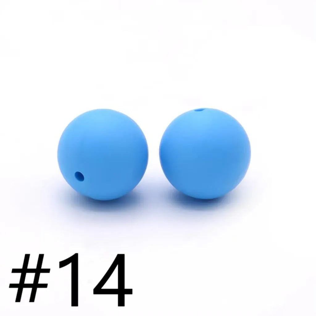 A-Silicone Solid Beads,15mm,Lahat ng Disenyo