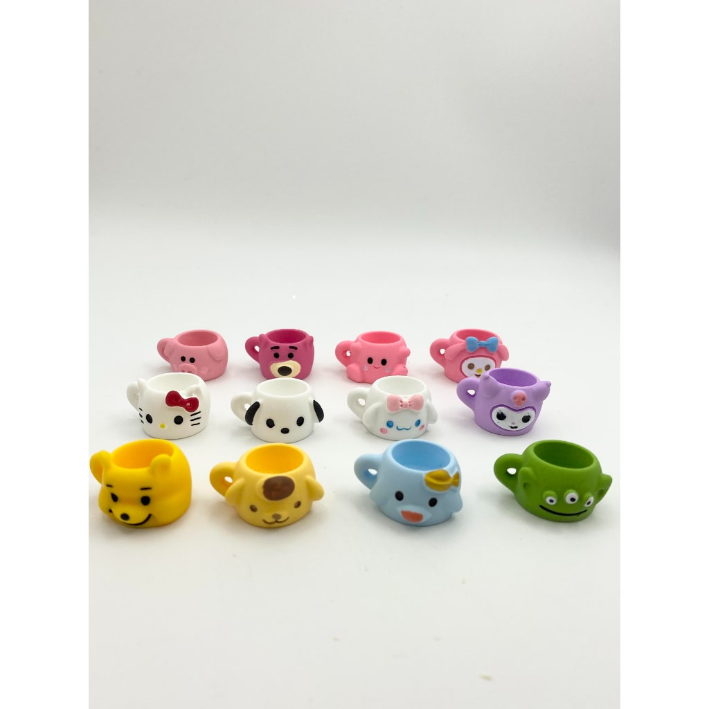 Sanrio Cup Large Resin Beads With Holes,PTG