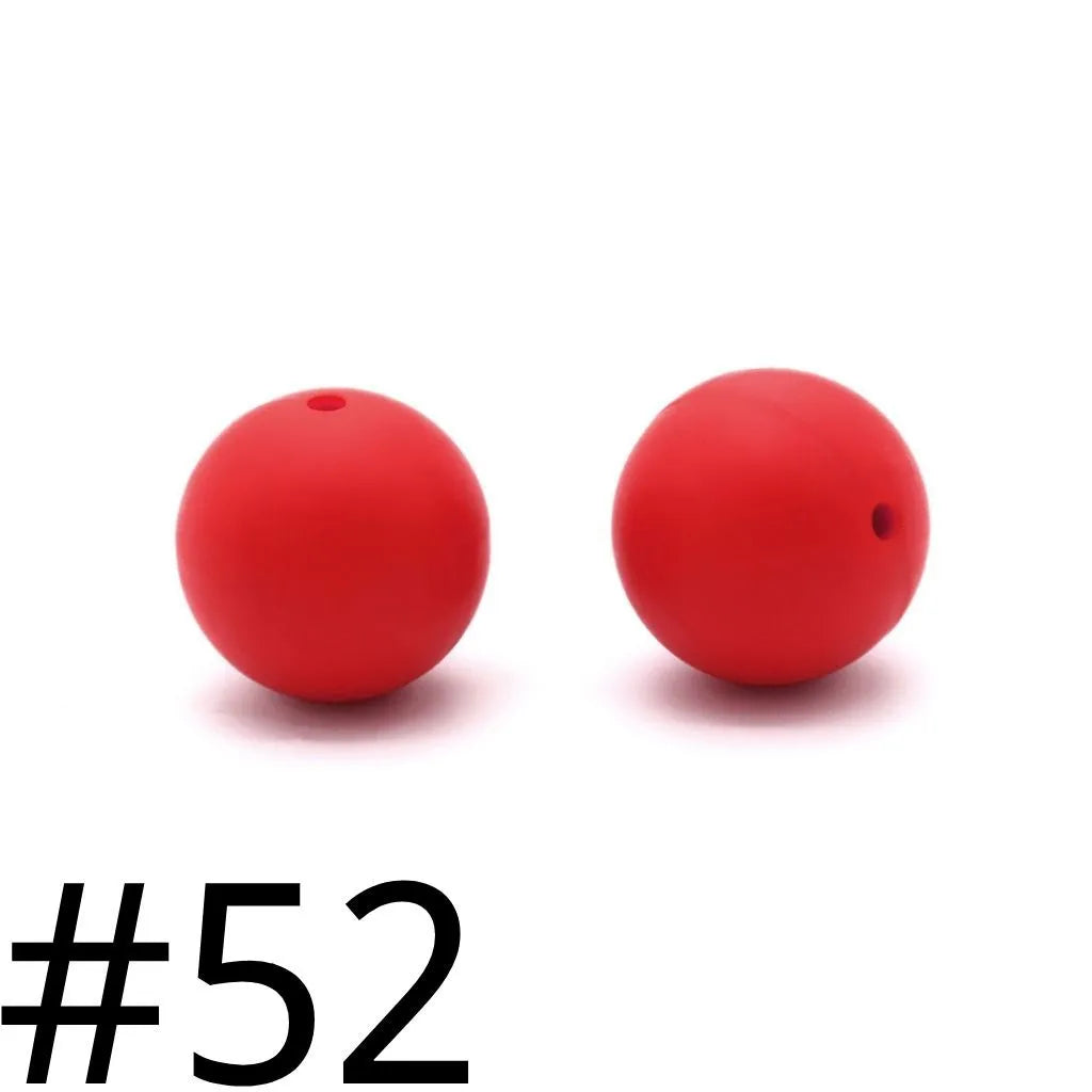 A-Silicone Solid Beads,15mm,Lahat ng Disenyo