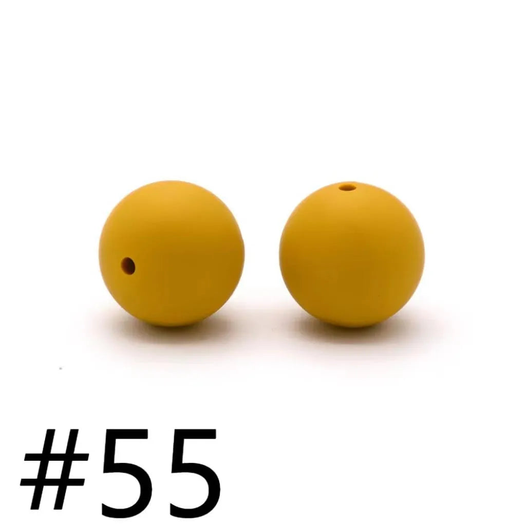 A-Silicone Solid Beads,15mm,Lahat ng Disenyo