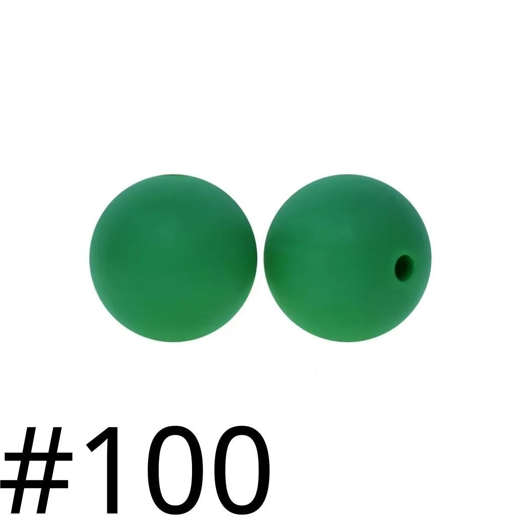 A-Silicone Solid Beads,15mm,Lahat ng Disenyo
