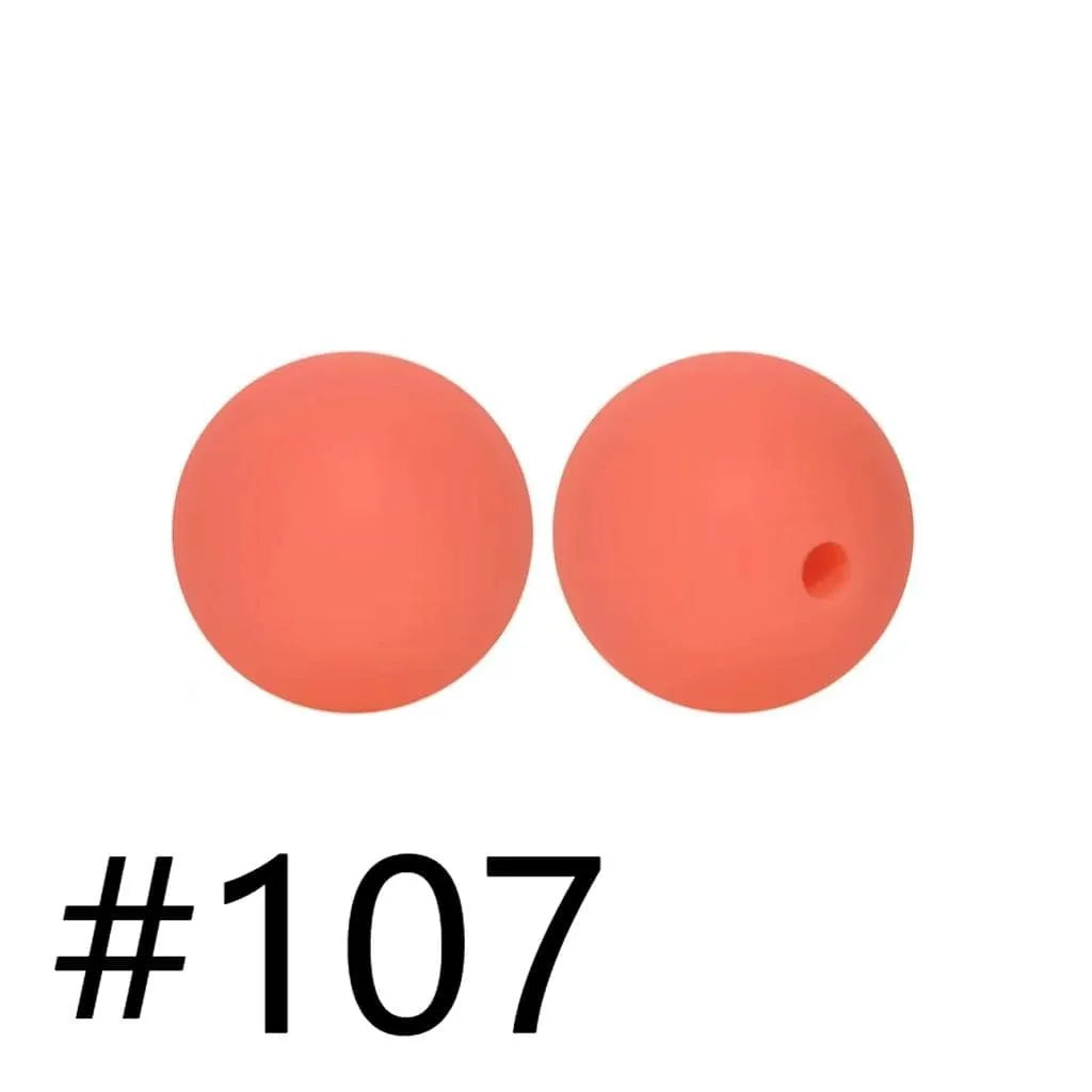 A-Silicone Solid Beads,15mm,Lahat ng Disenyo