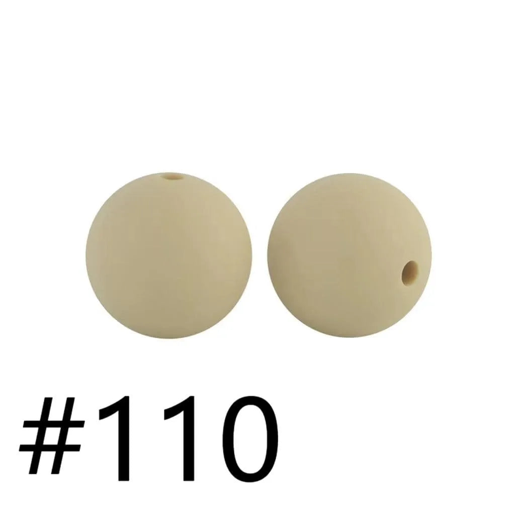 A-Silicone Solid Beads,15mm,Lahat ng Disenyo