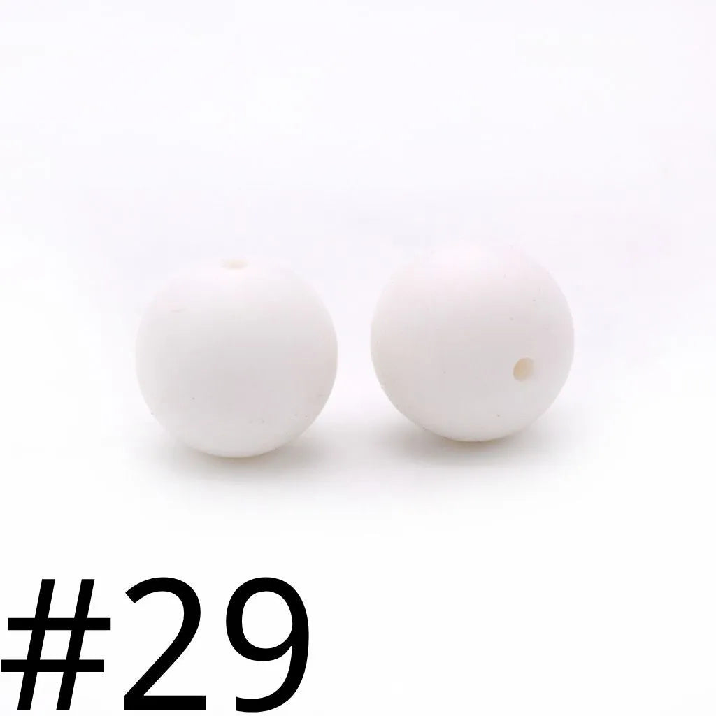 A-Silicone Solid Beads,15mm,Lahat ng Disenyo